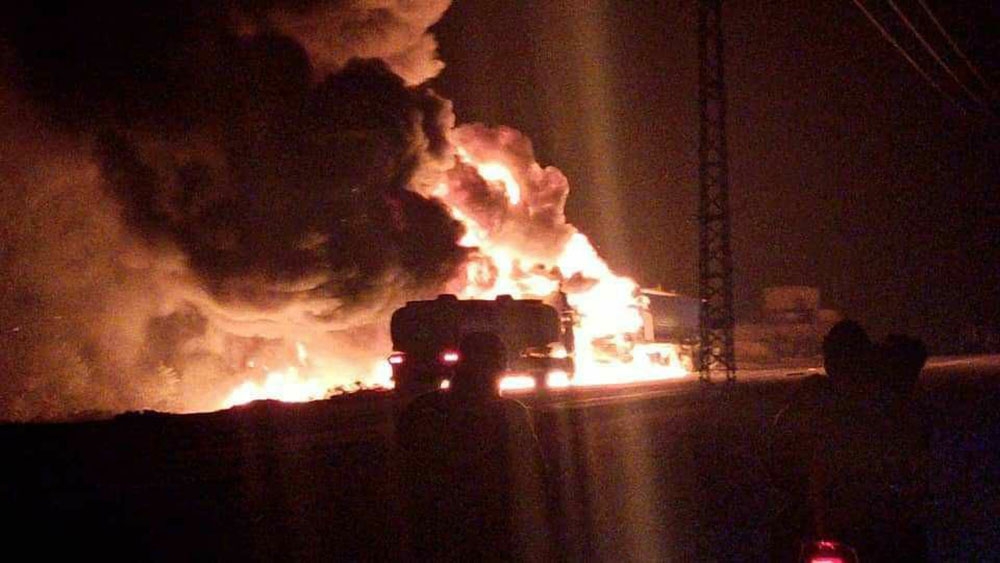 El Bab’ta akaryakıt istasyonunda patlama