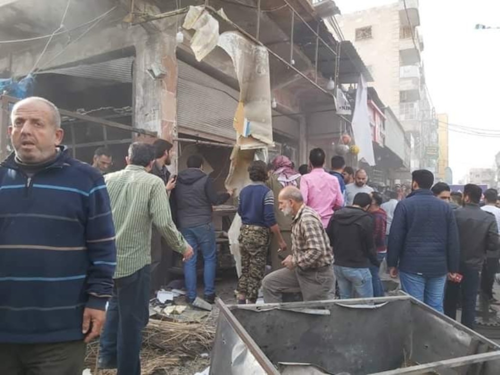 El Bab’ta patlama: 3 yaralı