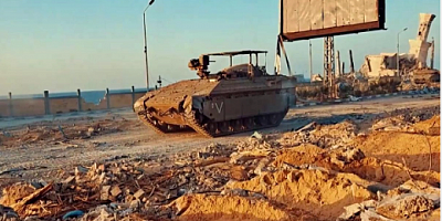 El Kassam 11 İsrail zırhlı aracını imha etti..