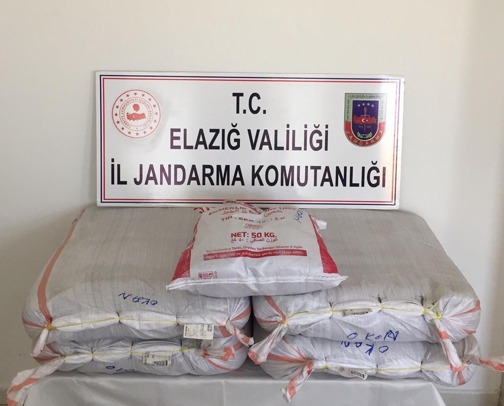 Elazığda 171 Kilogram Kaçak Tütün Ele Geçirildi