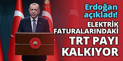 Elektrik faturalarında TRT payı ve enerji fonu kesintileri kaldırılacak!