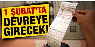 Elektrik faturalarında yeni dönem başladı