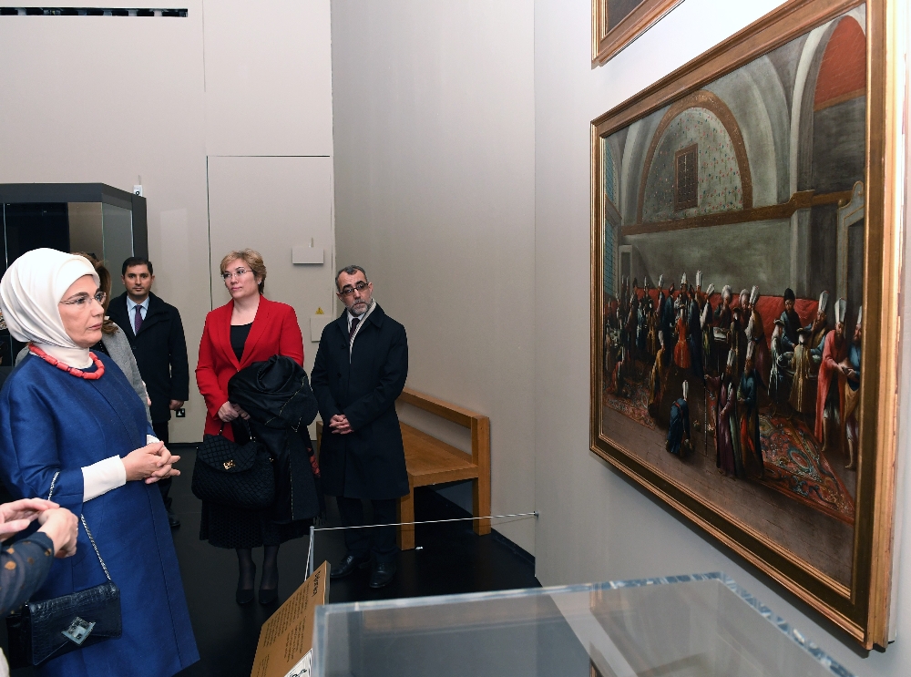 Emine Erdoğan, British Museumu Gezdi