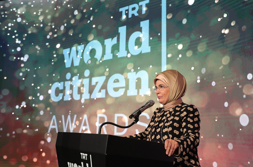 Emine Erdoğan, Trt World Citizen Ödül Törenine Katıldı