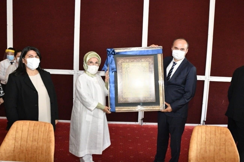 Emine Erdoğan ve TBMM Başkanı Şentop Edirne’de