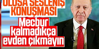 Erdoğan: 53 bin vatandaşımızı evde takip ediyoruz...