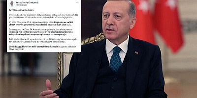 Erdoğan'dan gençlere mesaj:Türkiye Yüzyılı’yla birlikte hak ettiğimiz yerlere de tırmanacağız!