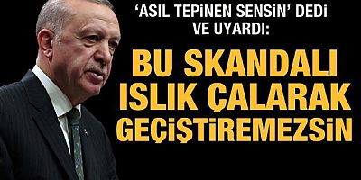 Erdoğan'dan Özgür Özel'e sert tepki: Asıl çağdışı olan, gerici olan sensin!