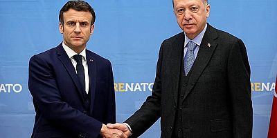 Erdoğan, Fransa Cumhurbaşkanı Macron ile görüştü