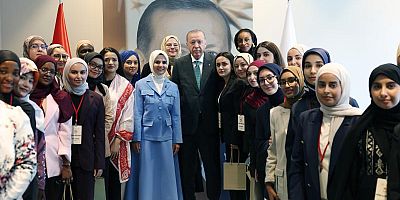 Erdoğan: 'Genç Müslüman Kadınlar Liderlik Programı' katılımcılarını kabul etti