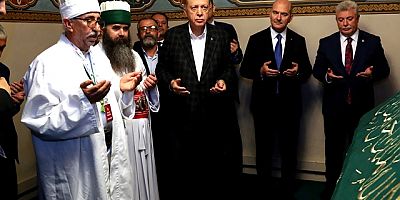 Erdoğan, Hacı Bektaş Veli Dergahı'nı ziyaret etti