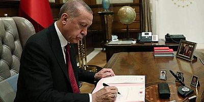 Erdoğan'ın imzası ile çok sayıda atama ve görevden alma kararı
