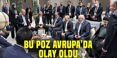 Erdoğan'ın Sanghay pozu Avrupa'da olay oldu