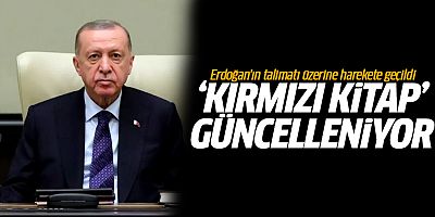 Erdoğan'ın talimatı üzerine harekete geçildi! 'Kırmızı Kitap' güncelleniyor