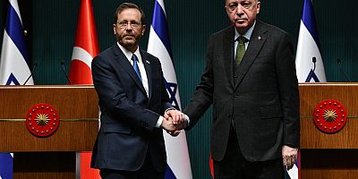 Erdoğan İsrail lideri Herzog ile görüştü