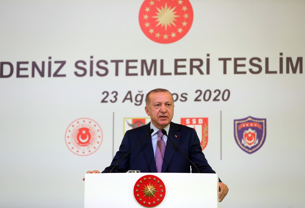 Erdoğan: “Kendi savaş gemisini üretebilen 10 ülkeden birisiyiz”