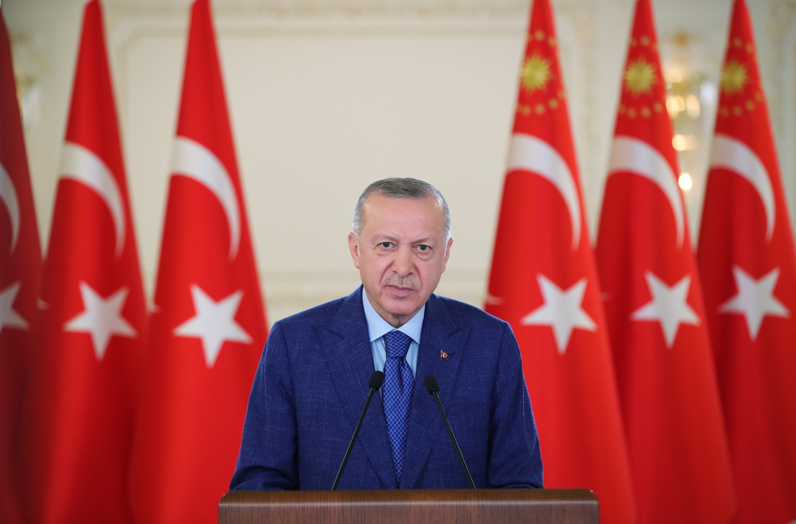 Erdoğan, Kilis Yukarı Afrin Barajı ve İçmesuyu İsale Hattı Açılış Töreni’ne canlı bağlandı