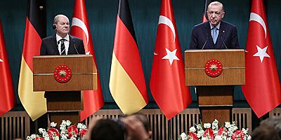 Erdoğan: Rusya-Ukrayna savaşı konusunda Almanya ile müşterek endişelere sahibiz