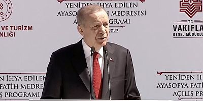 Erdoğan: Tek parti zihniyetinin tarihimize sürdüğü bir utanç lekesini daha ortadan kaldırdık