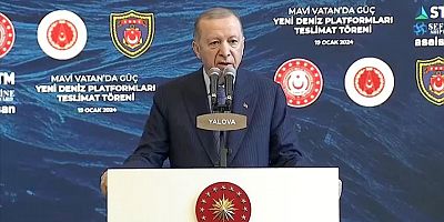 Erdoğan duyurdu: İlk insansız su üstü aracımız kullanıma başlıyor