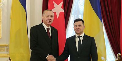Erdoğan Ukrayna Devlet Başkanı Zelensky ile görüştü