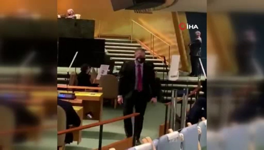 Erdoğan’ın sözleri, BM’de İsrail’in temsilcisine salonu terk ettirdi