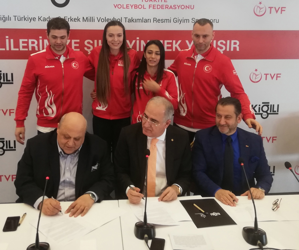 Erkek ve Kadın Voleybol Milli Takımları’na ortak sponsor