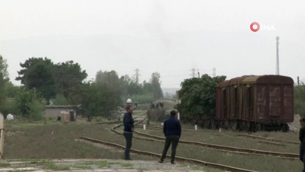 Ermeni ordusu Terter bölgesinde sivil yerleşim birimlerini vurdu