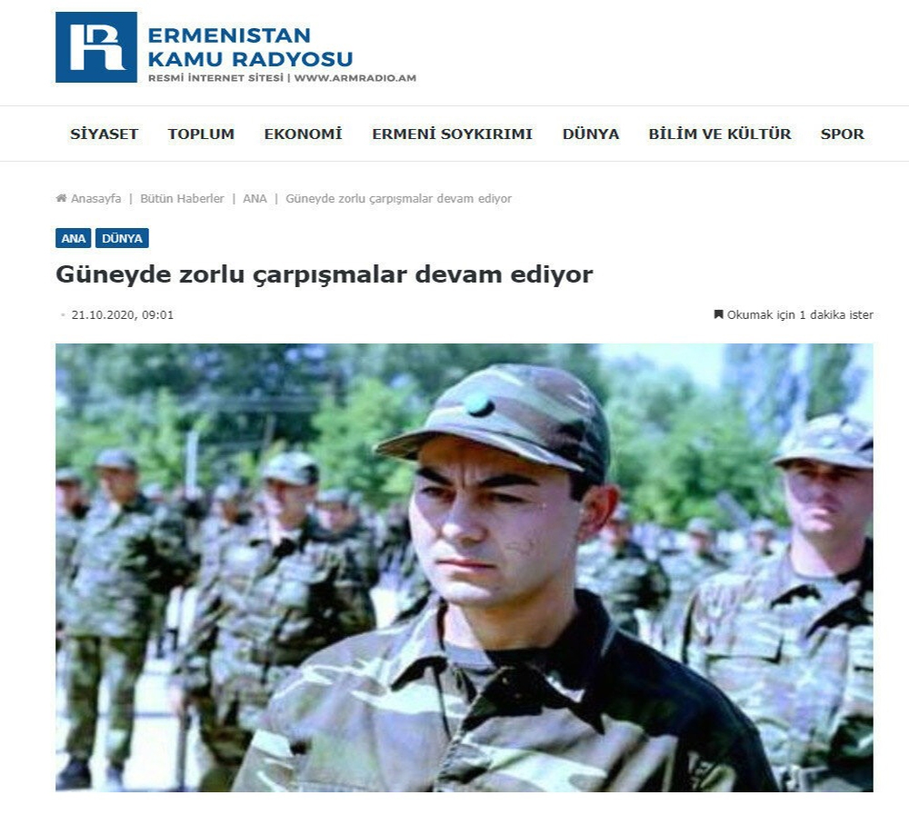 Ermenistan basınından skandal Serdar Ortaç paylaşımı