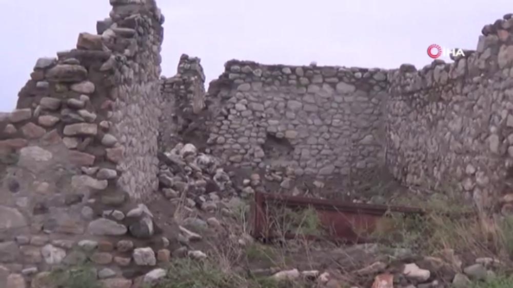 Ermenistan işgalinden kurtarılan Şaybey köyünün görüntüleri paylaşıldı
