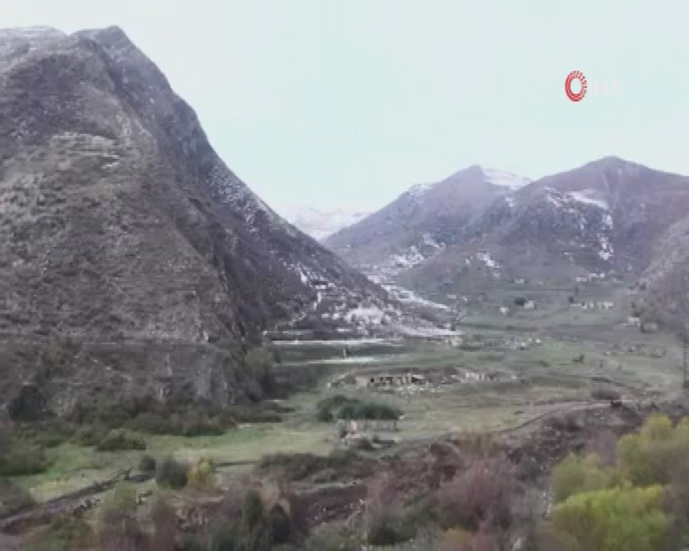 Ermenistan’ın işgalinden kurtarılan Hüsülü ve Malıbey köyleri görüntülendi