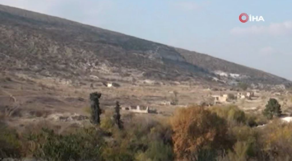 Ermenistan’ın işgalinden kurtarılan Şahbulag köyü görüntülendi