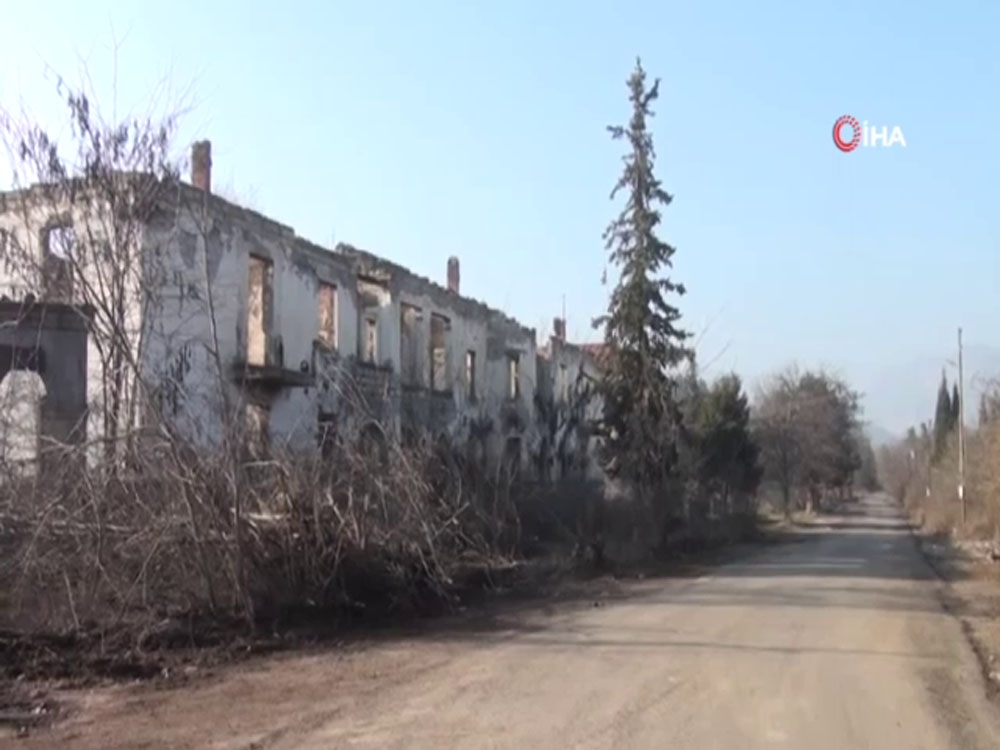 Ermenistan’ın işgalinden kurtarılan Zengilan ili görüntülendi