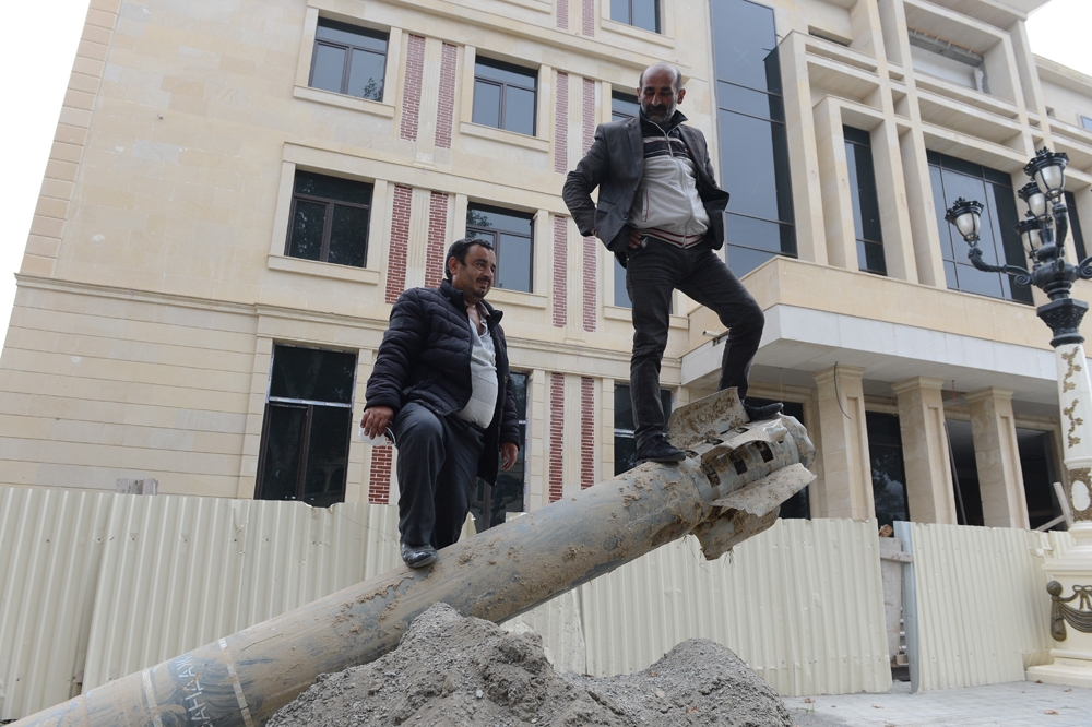 Ermenistan’ın sivillere attığı roketler müzede sergilenecek