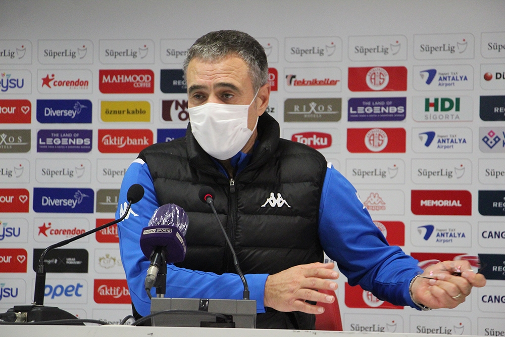 Ersun Yanal: “Rakip çok iyi savunma yaptı ve iyi bir duruş sergiledi”