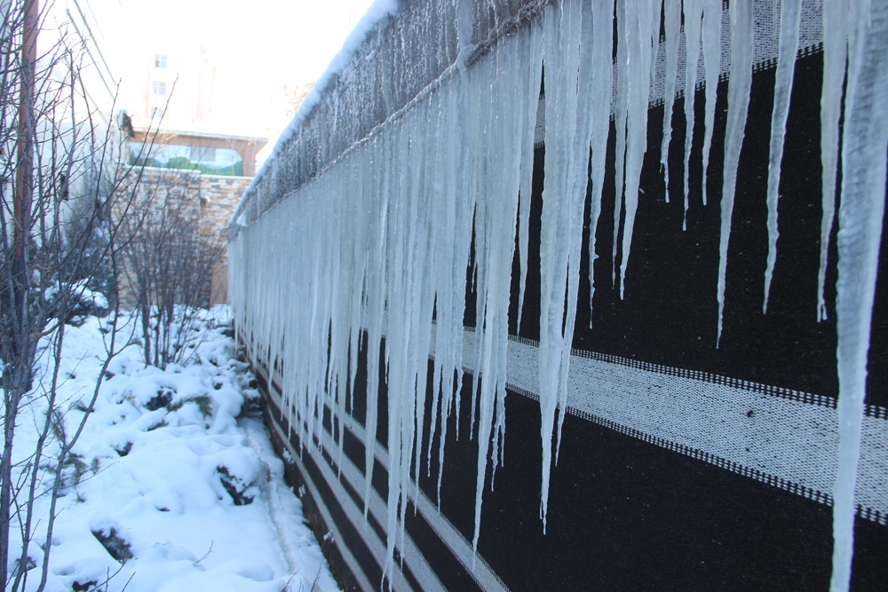 Erzurum buz tuttu: Eksi 31