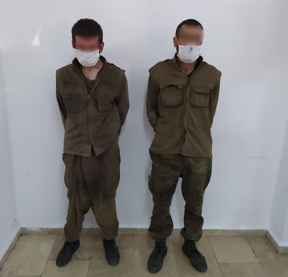 Erzurum’da yakalanan 2 terörist adliyeye sevk edildi