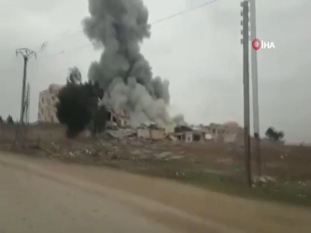 Esad rejimi Halep’i vurdu: 2 ölü