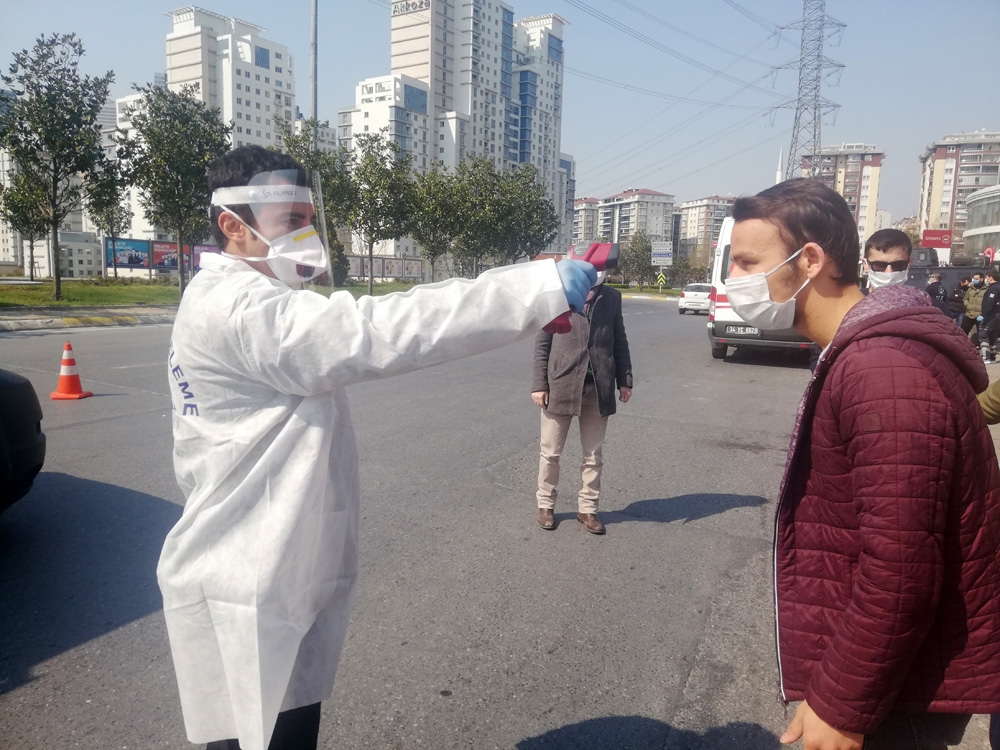 Esenyurt’ta polisin çevirdiği motosikletten korona virüs şüphelisi çıktı