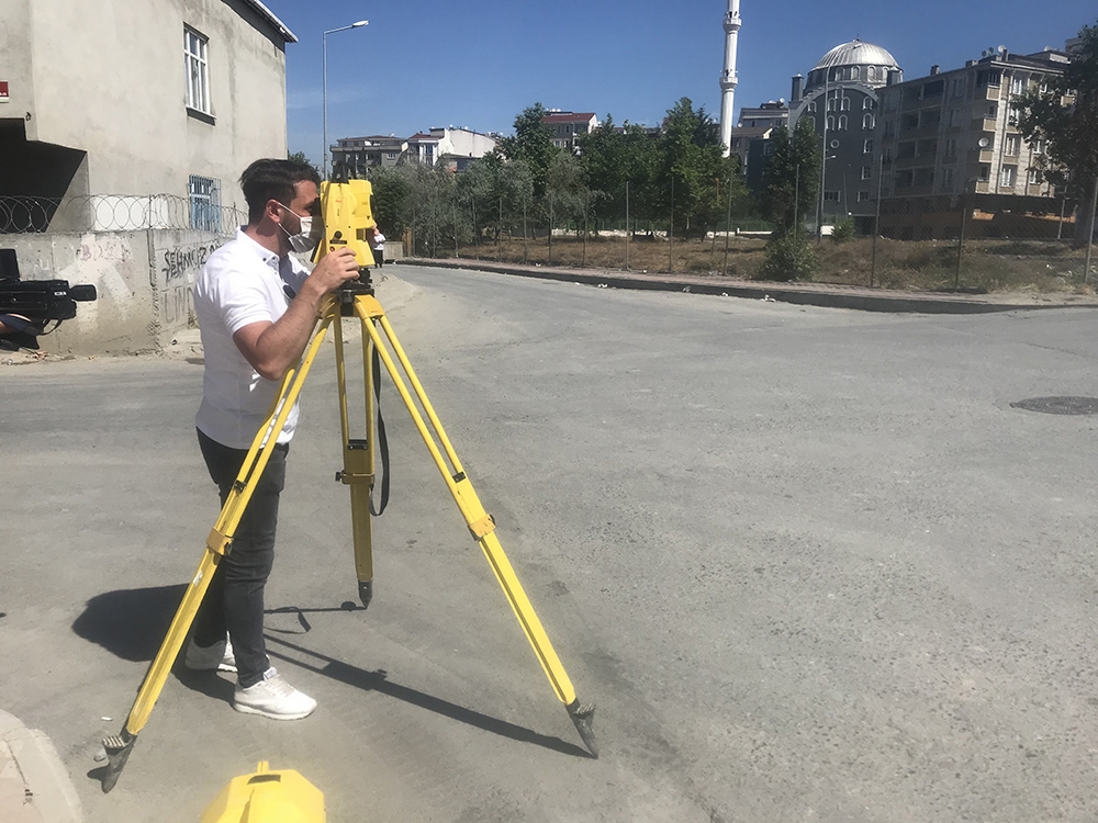 Esenyurt’ta sel felaketinin yaşandığı derede ölçümler başladı