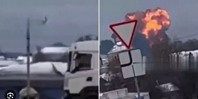 Esirleri taşıyan Rus uçağı düştü! Çok sayıda ölü var...