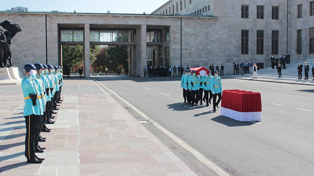 Eski Bakan Zeki Ergezen için TBMM’de Devlet Töreni düzenlendi