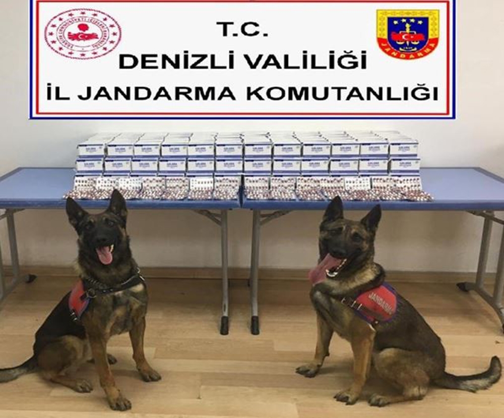 Eski ilaç mümessili binlerce uyuşturucu hap ile yakalandı