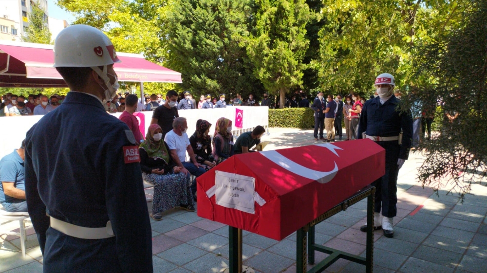Eskişehir şehidini uğurluyor
