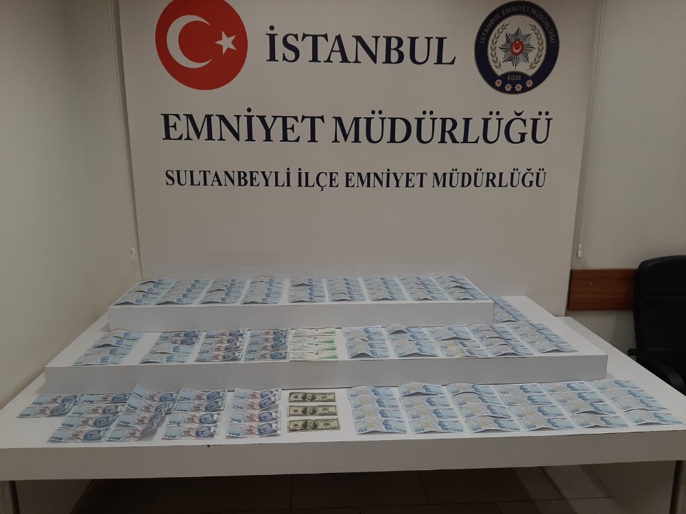 Esnafa sahte para ile ödeme yapan şahıslar yakayı ele verdi