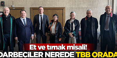 Et ve tırnak misali! Darbeciler nerede TBB orada