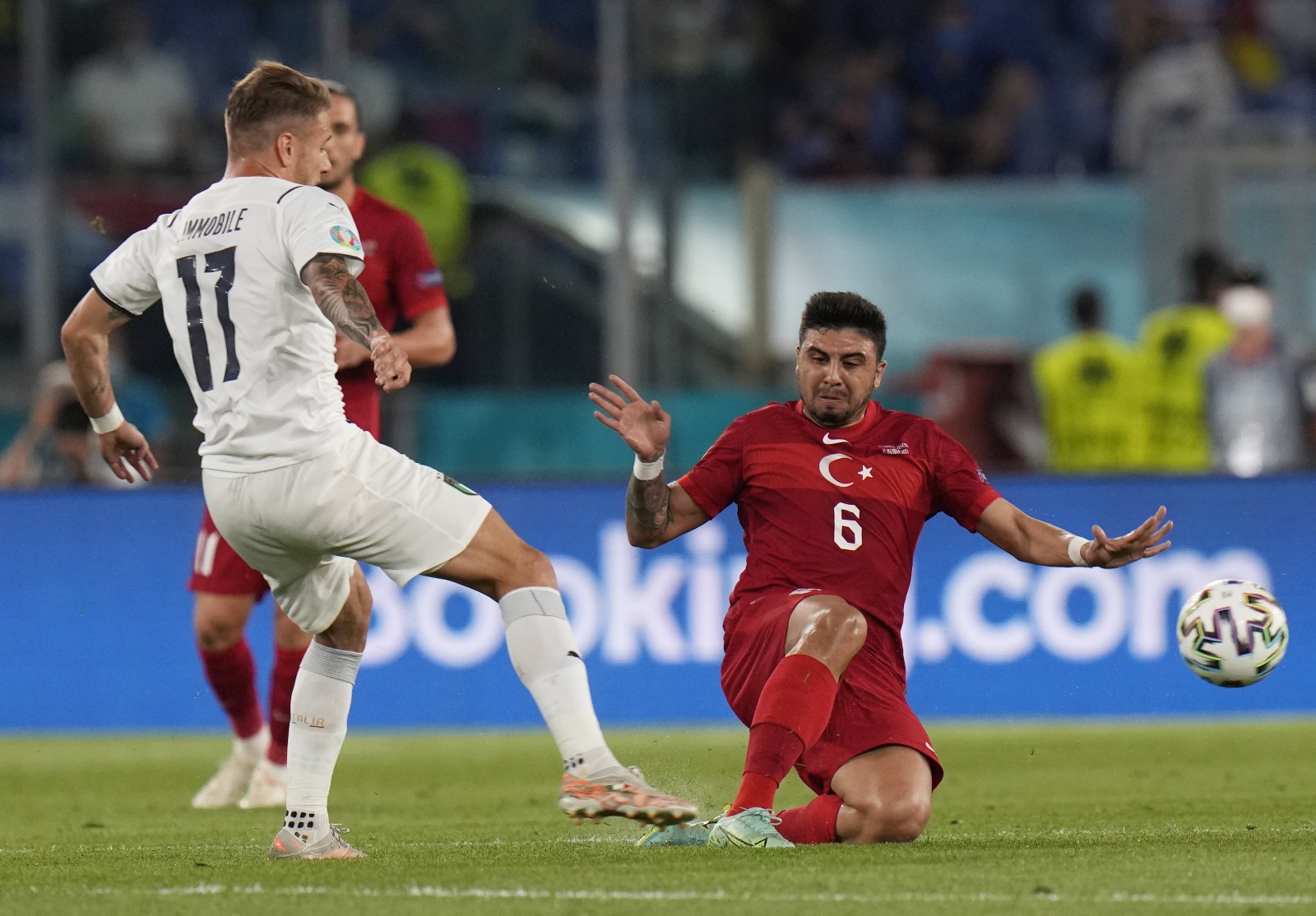 EURO 2020 Avrupa Şampiyonası: Türkiye: 0 - İtalya: 0 (İlk yarı)