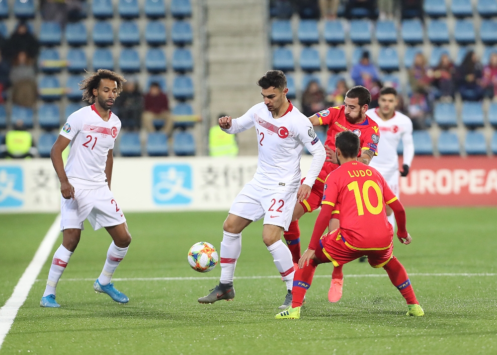 Euro 2020 Elemeleri: Andorra: 0 - Türkiye: 2 (Maç Sonucu)