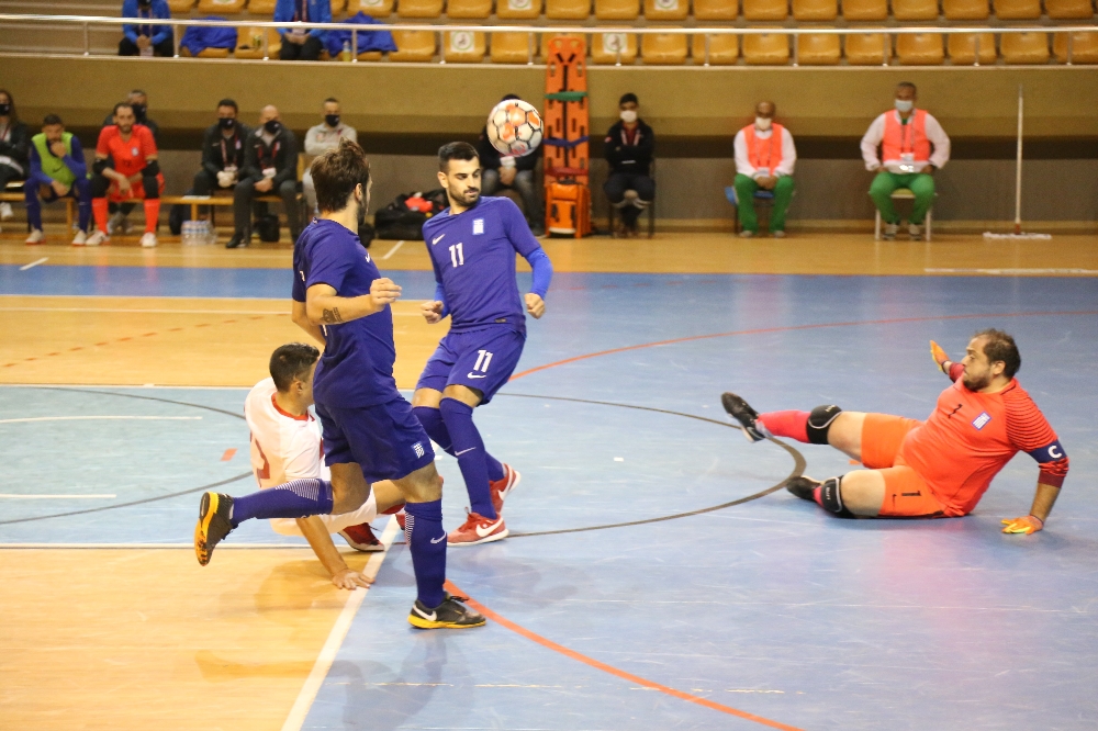 Euro 2022 Avrupa Futsal Play-Off: Türkiye: 3 - Yunanistan: 3