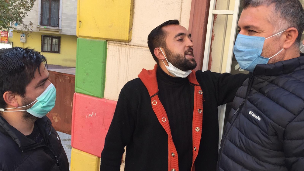 Evlat nöbetindeki aileler ile HDP’liler arasında gerginlik